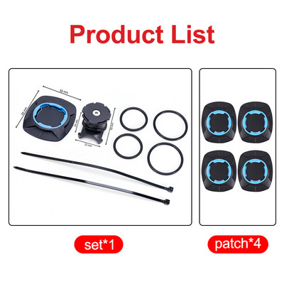 Ghidon de bicicletă Suport pentru telefon albastru Suport pentru telefon pentru motocicletă MTB Blocare de securitate Suport reglabil Suport de montare pentru bicicletă