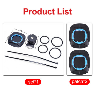 Ghidon de bicicletă Suport pentru telefon albastru Suport pentru telefon pentru motocicletă MTB Blocare de securitate Suport reglabil Suport de montare pentru bicicletă