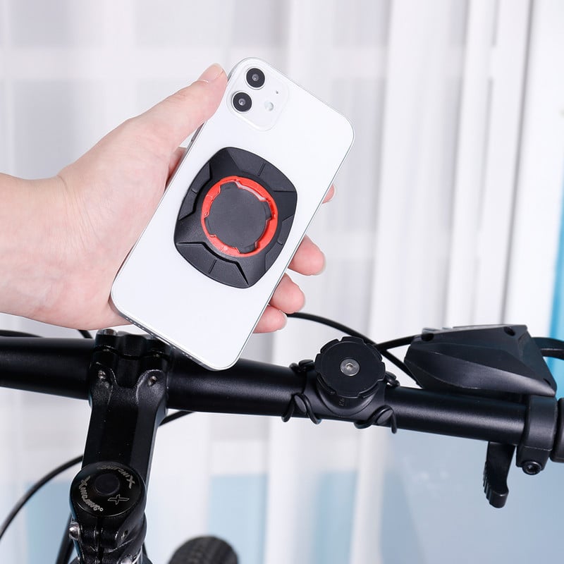 Ghidon de bicicletă Suport pentru telefon albastru Suport pentru telefon pentru motocicletă MTB Blocare de securitate Suport reglabil Suport de montare pentru bicicletă