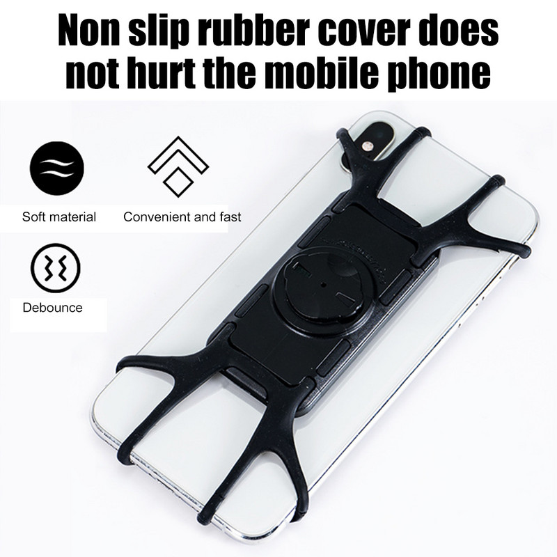 Nárazuvzdorný držiak na telefón na bicykel, držiak na riadidlá MTB bicykla, držiak na telefón pre motocykel, pre počítačovú základňu Garmin/Blackbird/SRAM