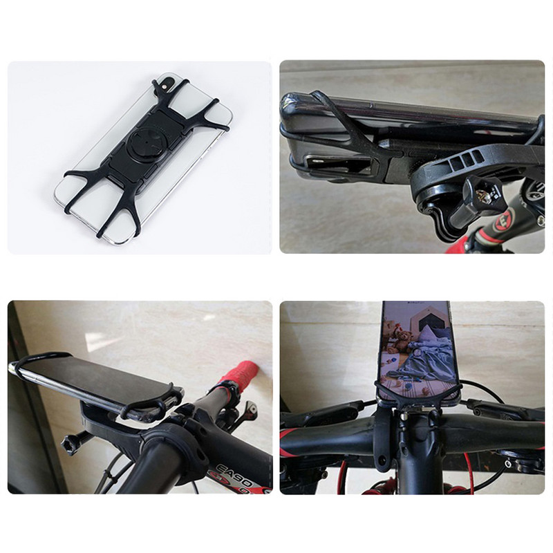 Nárazuvzdorný držiak na telefón na bicykel, držiak na riadidlá MTB bicykla, držiak na telefón pre motocykel, pre počítačovú základňu Garmin/Blackbird/SRAM