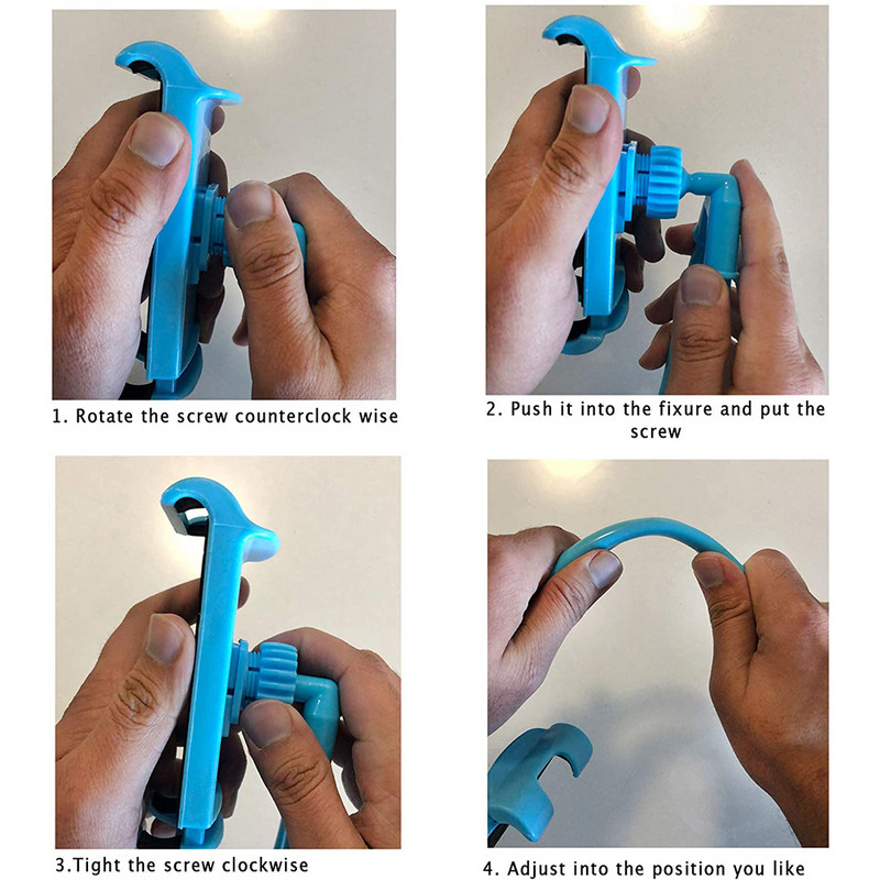 Suport pentru telefon mobil, gât agățat Suport leneș pentru telefon mobil, Suport universal pentru smartphone, tabletă, Suport flexibil pentru masă.