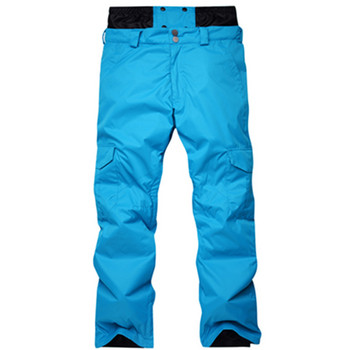 Зимни ски панталони Мъжки водоустойчиви топли дебели панталони за сноуборд Ски панталони за туризъм на открито Ски дишащи ски панталони 6 цвята