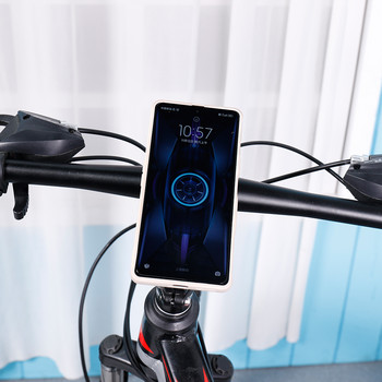 Βάση τηλεφώνου ποδηλάτου μοτοσικλέτας Βάση στελέχους τιμονιού γενικής χρήσης Ρυθμιζόμενη αντικραδασμική βάση στήριξης στήριξης για θήκη smartphone