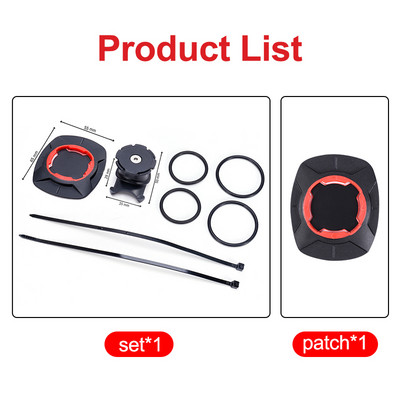 Motociklo dviračio telefono laikiklis Universalus vairo koto laikiklis Reguliuojamas smūgiams atsparus tvirtinimo laikiklis išmaniojo telefono laikikliui