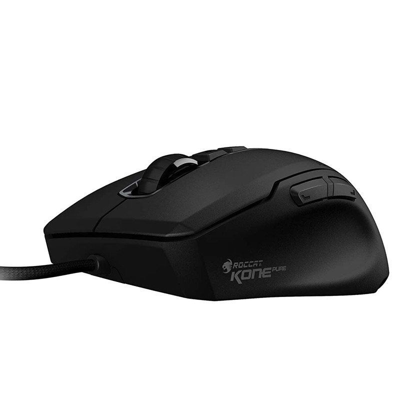 ROCCAT Kone Pure Owl-Eye 12000 dpi optikai érzékelős RGB játékegér, fekete