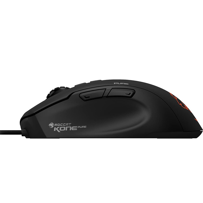 ROCCAT Kone Pure Owl-Eye 12000 dpi optikai érzékelős RGB játékegér, fekete