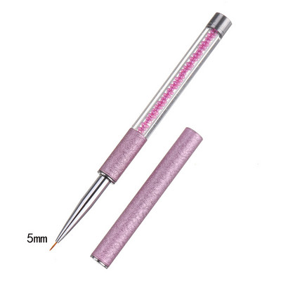 Kist za nokte Slikanje linija Akrilna olovka Gel za crtanje Alat za manikuru Duljine 5 mm 7 mm 11 mm 20 mm Alati za dodatke za nokte