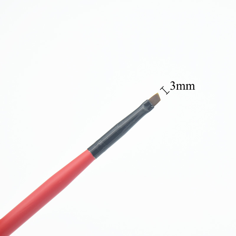 Pencil de manichiură AKiHi Diagonal Plate Pen Gel UV pentru unghii cu capac metalic Design 3D