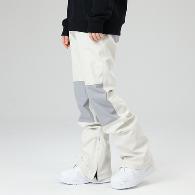 Žiemos naujos slidinėjimo kelnės Moteriškos Vyriškos Lauko Snieglentės Kelnės Cargo Pants Šiltos vėjui atsparios vandeniui atsparios dygsniuotos sniego kelnės slidinėjimo kostiumai