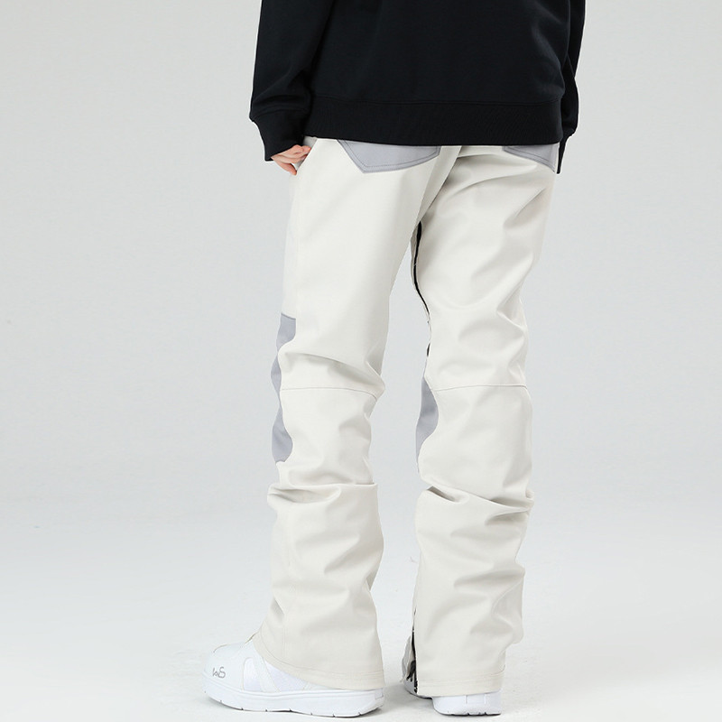 Žiemos naujos slidinėjimo kelnės Moteriškos Vyriškos Lauko Snieglentės Kelnės Cargo Pants Šiltos vėjui atsparios vandeniui atsparios dygsniuotos sniego kelnės slidinėjimo kostiumai