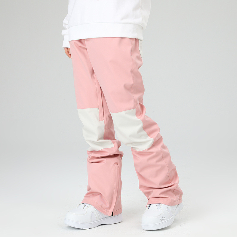 Žiemos naujos slidinėjimo kelnės Moteriškos Vyriškos Lauko Snieglentės Kelnės Cargo Pants Šiltos vėjui atsparios vandeniui atsparios dygsniuotos sniego kelnės slidinėjimo kostiumai