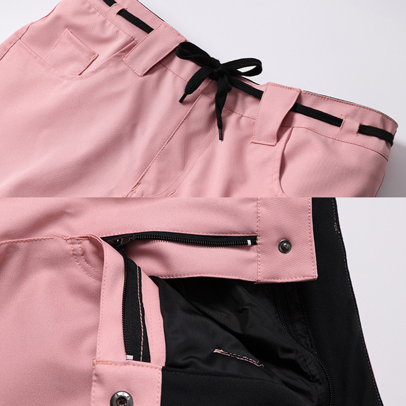 Žiemos naujos slidinėjimo kelnės Moteriškos Vyriškos Lauko Snieglentės Kelnės Cargo Pants Šiltos vėjui atsparios vandeniui atsparios dygsniuotos sniego kelnės slidinėjimo kostiumai