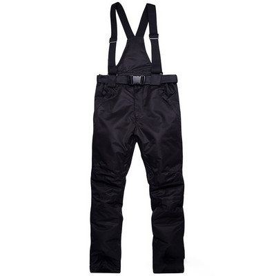 Naujos žieminės storos šiltos slidinėjimo kelnės vyrams, moteriškoms mėgėjams, vėjui nepralaidžios, vandeniui atsparios kelnės, kelnės snieglenčių sportui plius dydis