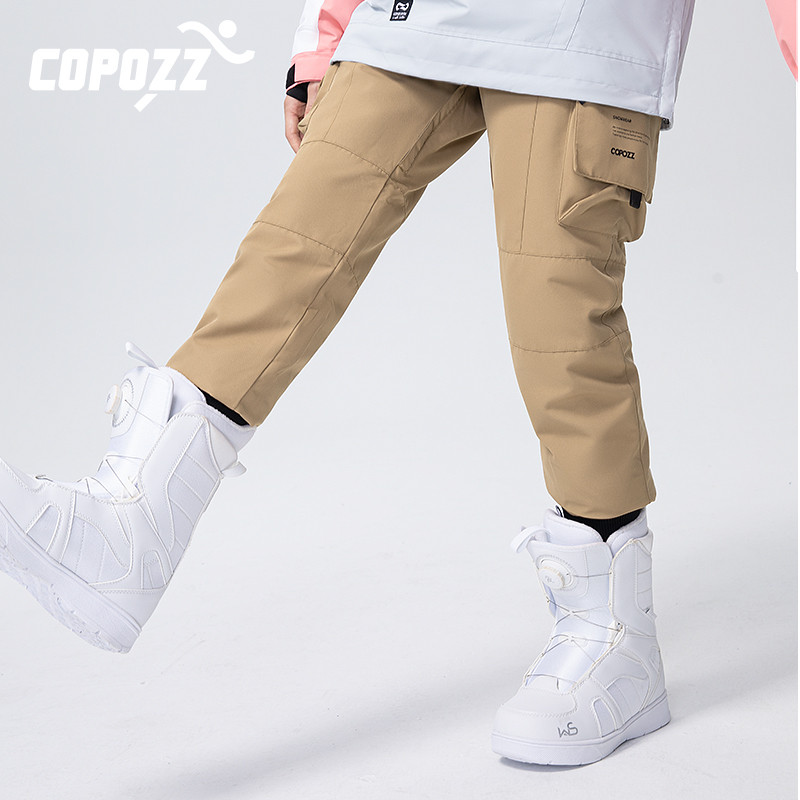 COPOZZ Vyrai Moteriškos Slidinėjimo Kelnės Slidinėjimo įranga Šilta Neperpučiama Žieminės Slidinėjimo Kelnės Neperšlampamos Lauko Sportiniai Apranga Snieglentė