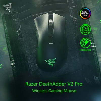 Razer DeathAdder V2 Pro 20000 DPI Professional Edition bežični 2,4 GHz Bluetooth prijenosni e-sport miš za igranje