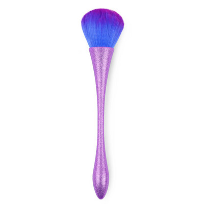 1 db Új Színes Nail Dust Clean Brush Nail Art Manikűr Pedikűr Soft Remove Dust Akril Clean Brush Körömápoló eszközök