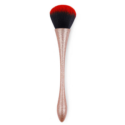 1 db Új Színes Nail Dust Clean Brush Nail Art Manikűr Pedikűr Soft Remove Dust Akril Clean Brush Körömápoló eszközök