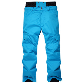 Външни панталони за сноуборд мъжки цветни зимни ветроустойчиви водоустойчиви топли и удебелени корейска версия на двойката сноуборд панталони