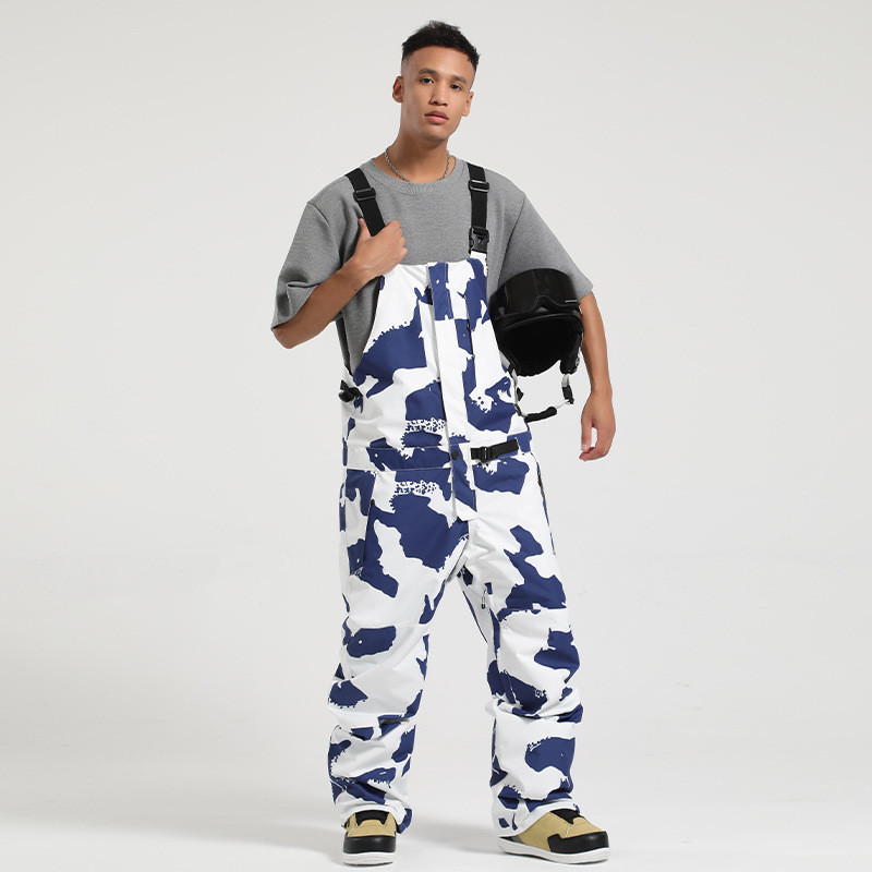 2023 m. žiemos nauji kombinezonai vientisos slidinėjimo kelnės, moteriškos lauko snieglenčių kombinezonai, vyriški, neperšlampami, vandeniui atsparūs slidinėjimo kostiumai, šiltos sniego kelnės