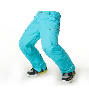 Μόδα πολύχρωμο ανδρικό παντελόνι χιονιού για υπαίθρια αθλητικά ρούχα Παντελόνι Snowboarding Παντελόνι 10k αντιανεμικό αδιάβροχο παντελόνι σκι