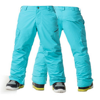 Модни цветни мъжки панталони за сняг Спортно облекло на открито Сноуборд костюм Панталони 10k Ветроустойчиви водоустойчиви ски костюм Панталони