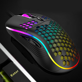 2022 Νέα ενσύρματα μηχανικά ποντίκια παιχνιδιών USB φωτεινό φως ποντίκι 7200DPI Ρυθμιζόμενο οπτικό ποντίκι παίκτη για παιχνίδι υπολογιστή υπολογιστή