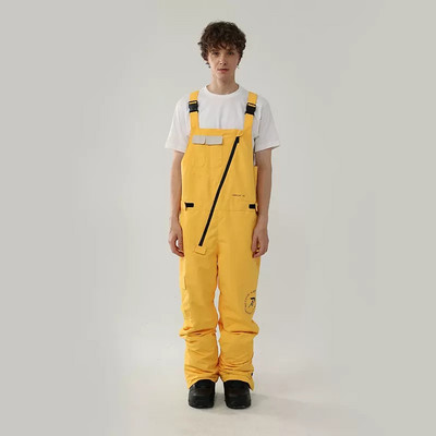 Naujas žieminis slidinėjimo kostiumas moterims vientisas komplektas Kombinezonai Vyriški lauko sportiniai snieglenčių kombinezonai Šilti slidinėjimo kelnės Neperšlampami vėjui