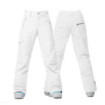 GS Дамски панталони за сняг Сноуборд облекло 10k Водоустойчиво Ветроустойчиво Дишащо зимно спортно облекло на открито Ски панталони Марка момиче