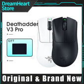 Razer DeathAdder V3 Pro Wireless Gaming Mouse Gamer 63g Senzor optic ultra ușor 30K DPI pentru PC laptop