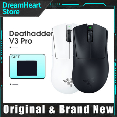 Razer DeathAdder V3 Pro Безжична игрална мишка Gamer 63g ултра лек 30K DPI оптичен сензор за лаптоп