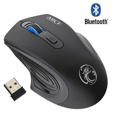 Безжична мишка Компютърна акумулаторна Bluetooth мишка Wirelesss Ергономична мишка Gamer Безшумни мишки Gaming Usb Mause For Laptop PC