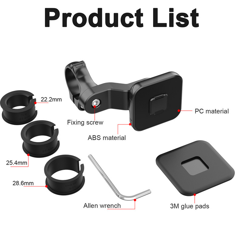 Držač stalka za telefon za motocikl i bicikl Univerzalna potpora za upravljač bicikla Stalak za brzo postavljanje, protuklizni držač nosača za biciklizam