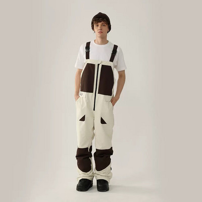 Új egyrészes sínadrág Női Férfi Sí jumpsuit kültéri sport snowboard ruha Overall szélálló vízálló hóruha ruházat