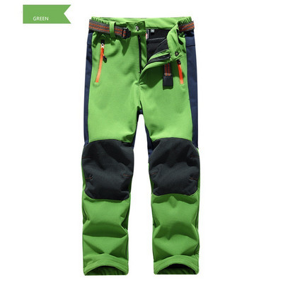 Dječak Djevojčica Topla trenirka Vodootporne Soft Shell Hlače Outdoor 2021 Novi dolazak