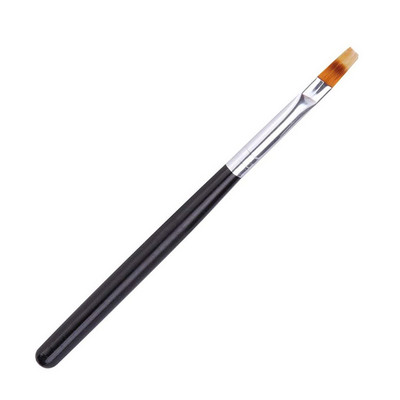 1vnt Ombre Nail Brush Art Painting Pen Black UV Gel Laff Gradient Color Nail Drawin