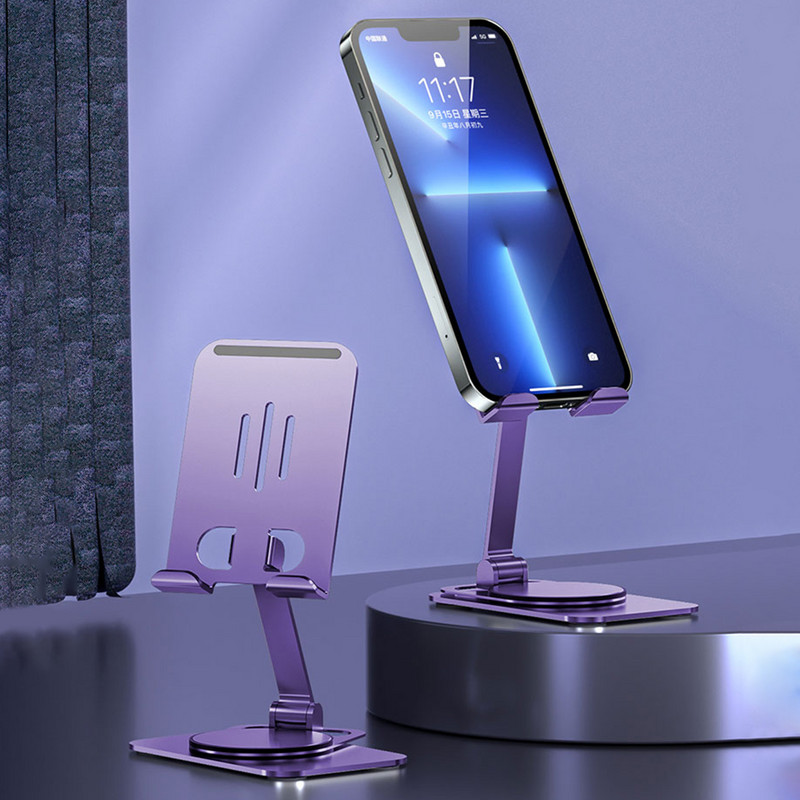 Univerzális asztali mobiltelefon tábla tartó iPad iPhone-hoz Samsung állítható összecsukható asztali konzol okostelefon állvány tartó