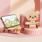 Slatka stolica Držač za mobilni telefon Univerzalni držač za telefon Desktop Bracket Prijenosni Lazy Bracket za iPhone Huawei Kreativni ukrasi