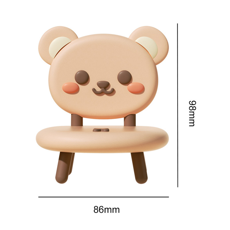 Slatka stolica Držač za mobilni telefon Univerzalni držač za telefon Desktop Bracket Prijenosni Lazy Bracket za iPhone Huawei Kreativni ukrasi