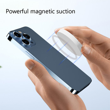 Μαγνητική βάση κινητού τηλεφώνου Υποστήριξη επιτραπέζιου δακτυλίου ρυθμιζόμενος βραχίονας στήριξης κάμερας για MacBook για MagSafe iPhone 14 13 12 Series