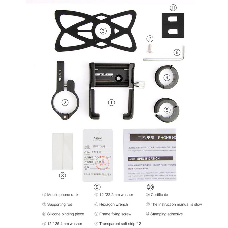 Držiak na mobilný telefón na bicykel, skúter, hliníková zliatina, motocykel, MTB, stojan na telefón, podpora riadidiel, klip na cyklistický prístup
