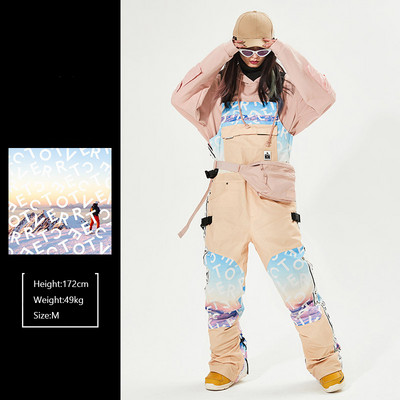 Novo jednodijelno skijaško odijelo, ženski, muški kombinezoni, vodootporni zimski topli, otporni na vjetar, odijela za skijanje na otvorenom, snježne hlače, kombinezoni, skijaški set