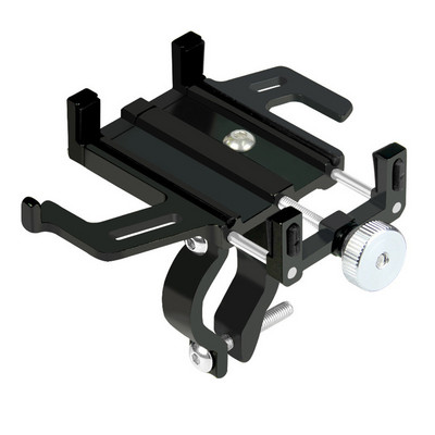 Βάση τηλεφώνου ποδηλάτου Μοτοσικλέτας Ηλεκτρικό τιμόνι ποδηλάτου Βάση στήριξης smartphone Four Claws Βάση τηλεφώνου ποδηλάτου από κράμα αλουμινίου