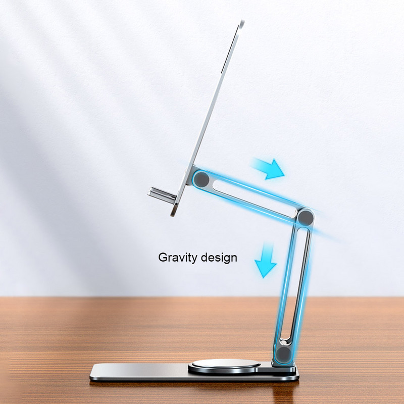 Sklopivi stalak za tablet i mobilni telefon Univerzalni držač za pametni telefon Stolni nosač Podesivi stolni držač za iPad iPhone Samsung