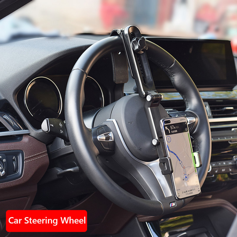 Automobilski držač za mobitel Clip 1080 Rotation držač mobitela za iPhone Sansumg Huawei Sony auto držač za mobitel Mobile Clip