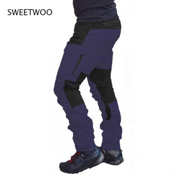 Patchwork Casual Pants Ανδρικά παντελόνια Cargo με πολλές τσέπες Ανδρικά παντελόνια Tactical Pants Cycling Climbing Mountain Streetwear