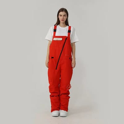 Új téli egyrészes sínadrágok női férfi overálok kültéri sport snowboard ruha meleg sí készlet jumpsuits szélálló vízálló