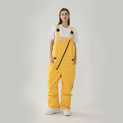 Új téli egyrészes sínadrágok női férfi overálok kültéri sport snowboard ruha meleg sí készlet jumpsuits szélálló vízálló