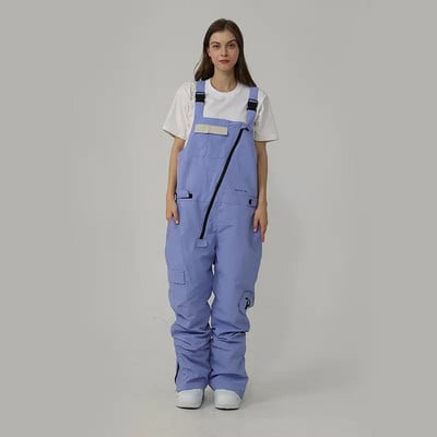 Új téli egyrészes sínadrágok női férfi overálok kültéri sport snowboard ruha meleg sí készlet jumpsuits szélálló vízálló