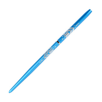 ANGNYA 7/9/11 mm Nail Art Metal Handle Heart-shaped Blue Thin Liner Brush French Lines Painting Pen Gel Polish Инструменти за маникюр